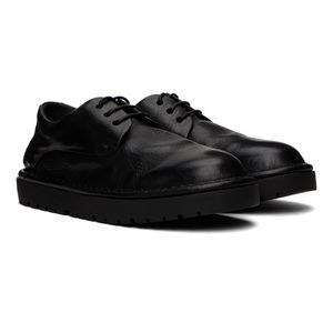 Marsèll Black Gomme Pallottola Derbys Size 38.5
